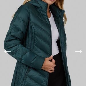 WOMEN'S ULTRA-LIGHT DOWN PACKABLE 3/4 JACKET